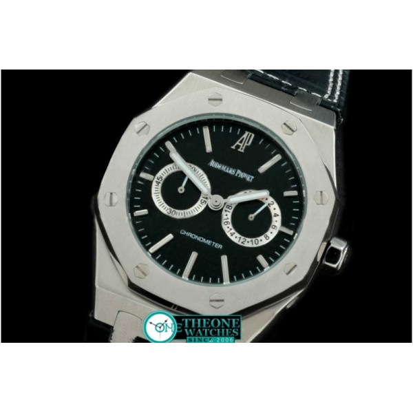 Audemars Piguet - Royal Oak Calender SS/LE Black Jap Quartz