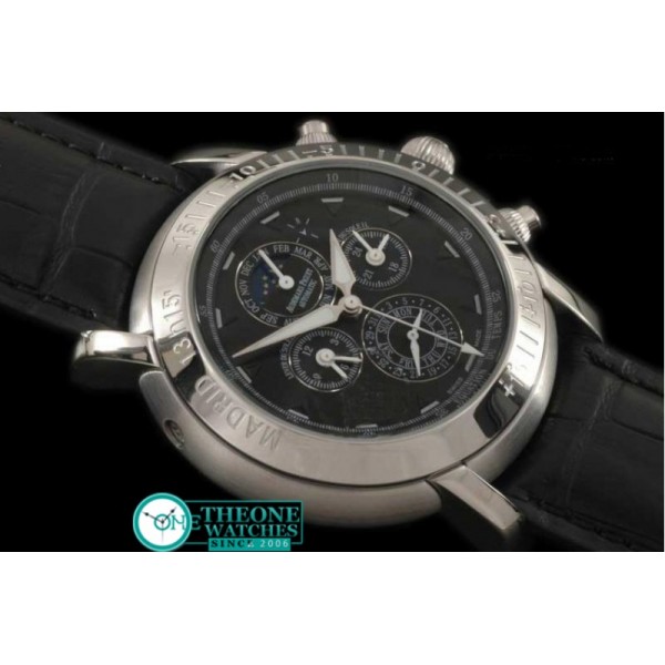 Audemars Piguet - Clinton Limited Ed Calender SS/LE Black Asia 23J Auto