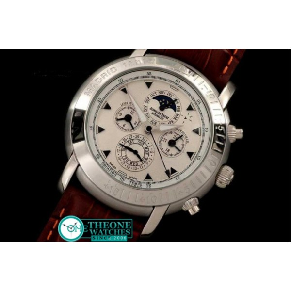 Audemars Piguet - Clinton Limited Ed Calender SS/LE White Asia 23J Auto