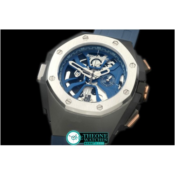 Audemars Piguet - Royal Oak Concept Laptimer PVD/RU Blue Jap OS20