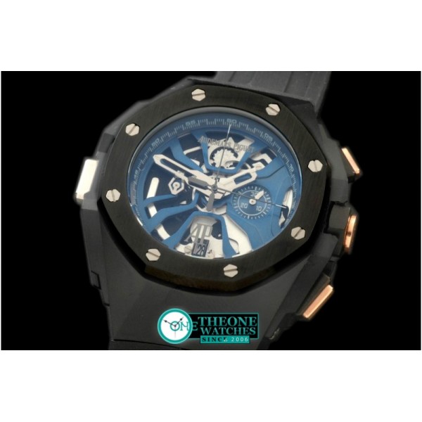 Audemars Piguet - Royal Oak Concept Laptimer PVD/RU Blue Jap OS20