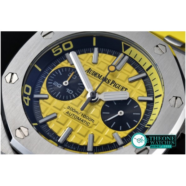 Audemars Piguet - AP Offshore Diver Chronograph Yellow - Seiko VK64