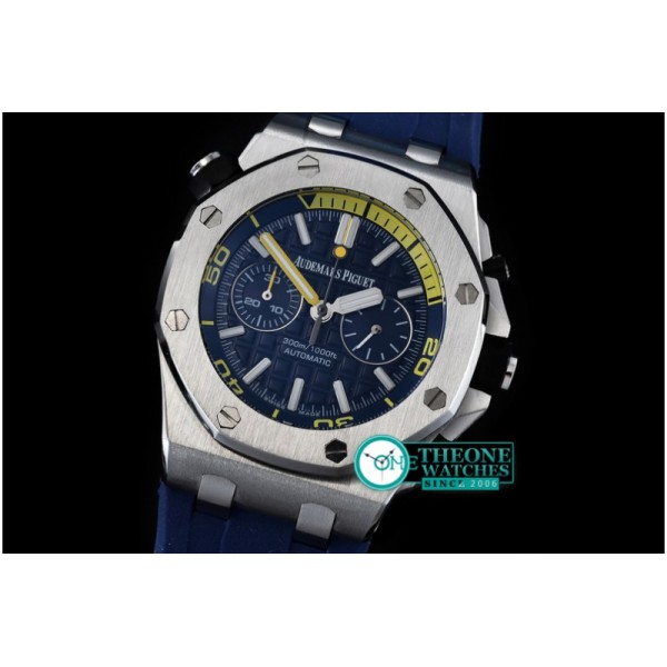 Audemars Piguet - AP Offshore Diver Chronograph Blue - Seiko VK64