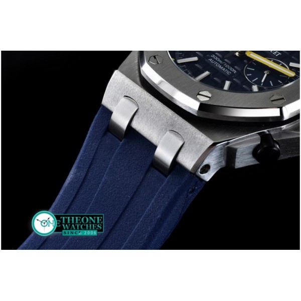 Audemars Piguet - AP Offshore Diver Chronograph Blue - Seiko VK64