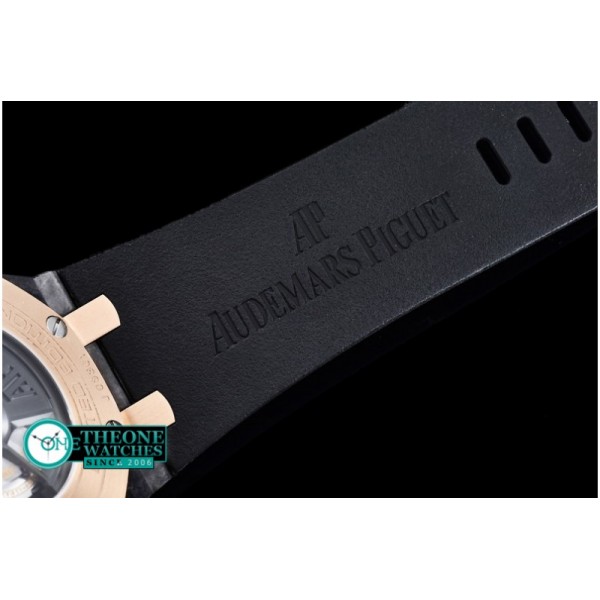 Audemars Piguet - Royal Oak Offshore 44mm Forged Carbon/RG JF 1:1 Best Ed