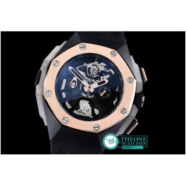 Audemars Piguet - Royal Oak Concept Laptimer RG/RU Black Jap OS20