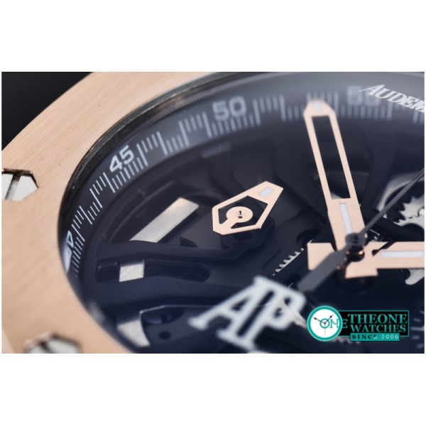 Audemars Piguet - Royal Oak Concept Laptimer RG/RU Black Jap OS20