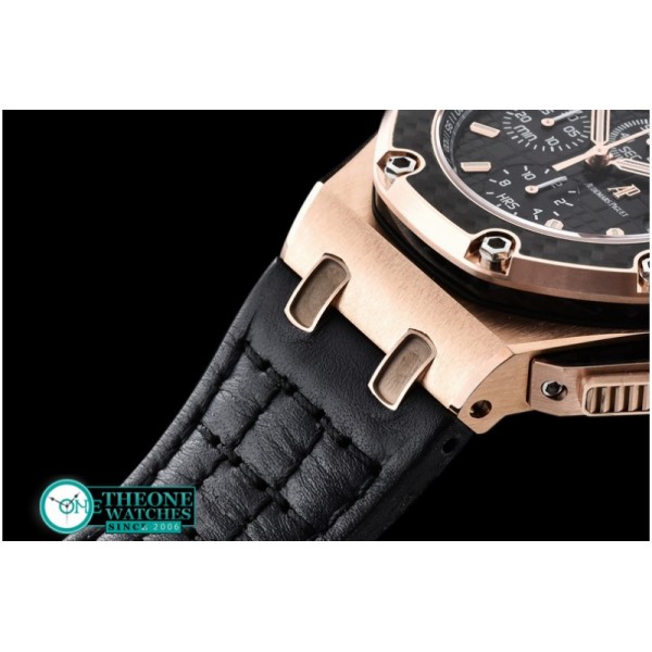 Audemars Piguet - Juan Pablo Montoya Limited Ed RG/LE Black JF A7750 @12