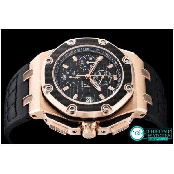 Audemars Piguet - Juan Pablo Montoya Limited Ed RG/LE Black JF A7750 @12