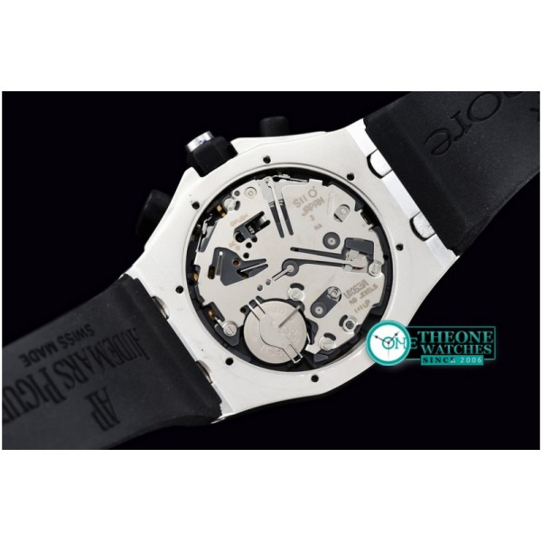 Audemars Piguet - Royal Oak Ladies Chrono SS/RU Diam Bez Black VK Qtz