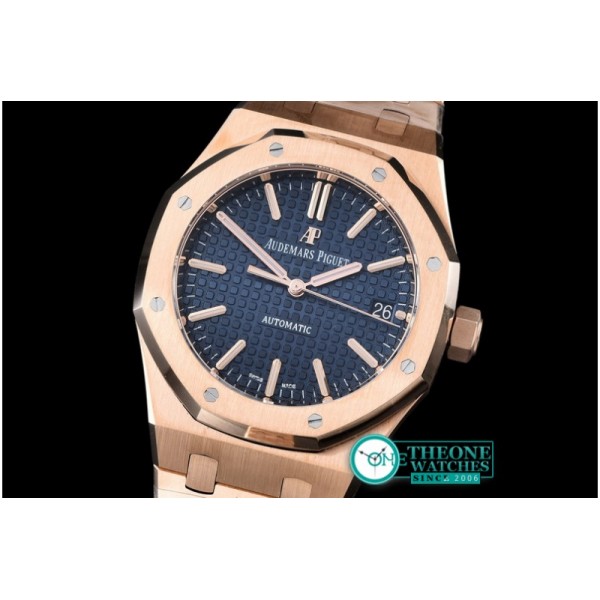 Audemars Piguet - Royal Oak Ladies RG/RG JF Blue AP 3120