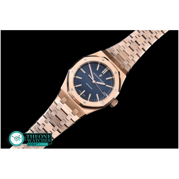 Audemars Piguet - Royal Oak Ladies RG/RG JF Blue AP 3120