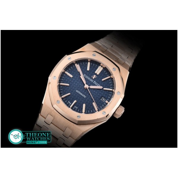 Audemars Piguet - Royal Oak Ladies RG/RG JF Blue AP 3120