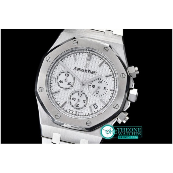 Audemars Piguet - Royal Oak Chronograph Ref. 26320 SS/SS White VK Qtz