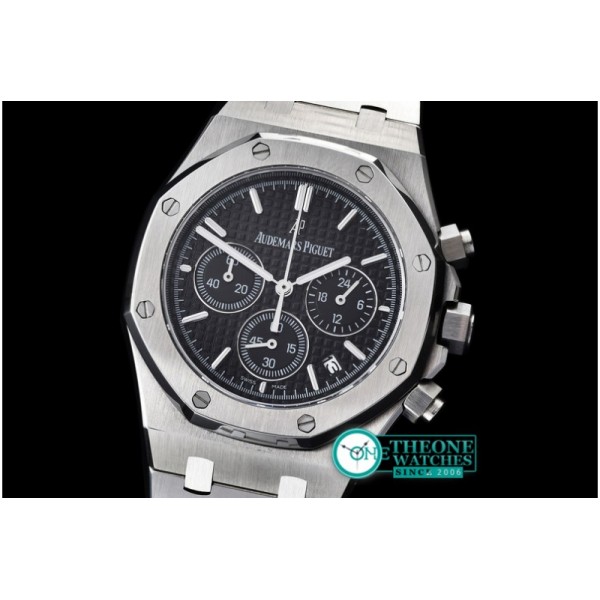 Audemars Piguet - Royal Oak Chronograph Ref. 26320 SS/SS Black VK Qtz