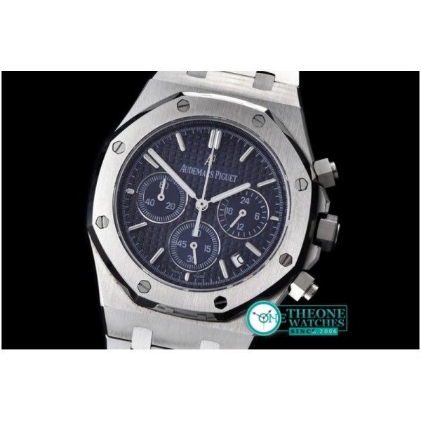 Audemars Piguet - Royal Oak Chronograph Ref.26320 SS/SS Blue VK Qtz