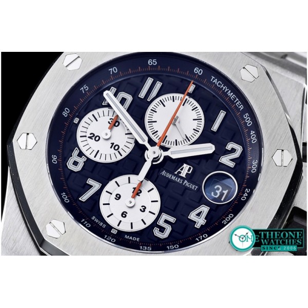 Audemars Piguet - AP Royal Oak Chrono 26470 SS/SS Blue A3126 - Noob