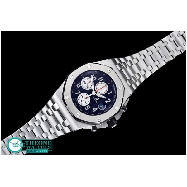 Audemars Piguet - AP Royal Oak Chrono 26470 SS/SS Blue A3126 - Noob