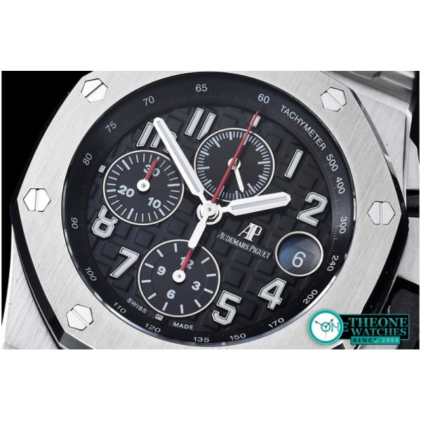 Audemars Piguet - AP Royal Oak Chrono 26470 SS/SS Black A3126 - Noob