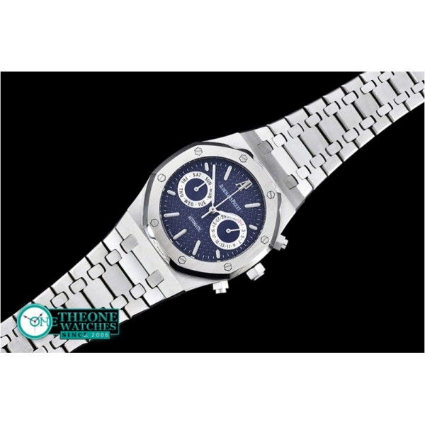 Audemars Piguet - Royal Oak Calendar SS/SS Blue VK Quartz