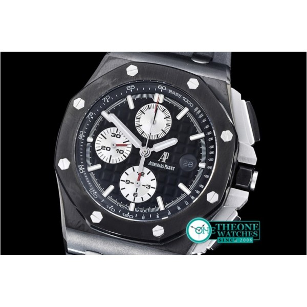 Audemars Piguet - RO Offshore Novelty PVD/RU Black/Wht JHF A3126 Secs@9