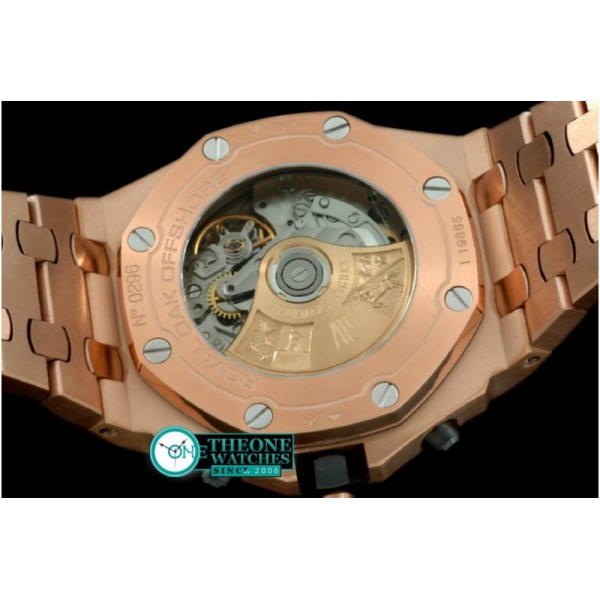 Audemars Piguet - 2014 Royal Oak Chrono 26470 RG/RG Gold A-7750 Sec@12