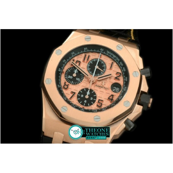 Audemars Piguet - 2014 Royal Oak Chrono 26470 RG/LE Gold A-7750 Sec@12