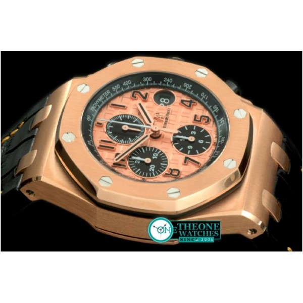 Audemars Piguet - 2014 Royal Oak Chrono 26470 RG/LE Gold A-7750 Sec@12