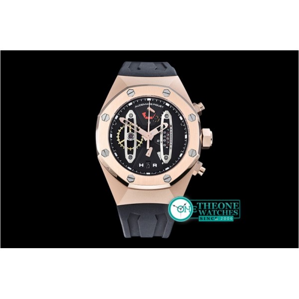 Audemars Piguet - Royal Oak Concept RG/RU Blk/SS VK Quartz