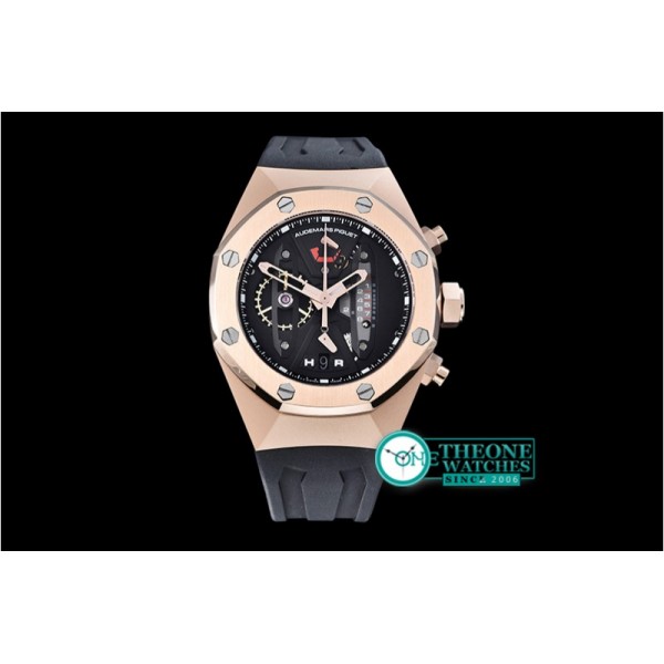 Audemars Piguet - Royal Oak Concept RG/RU Blk/Blk VK Quartz