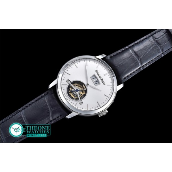 Audemars Piguet - AP Jules Tourbillon Grande Date SS/LE Wht - Tourbillon