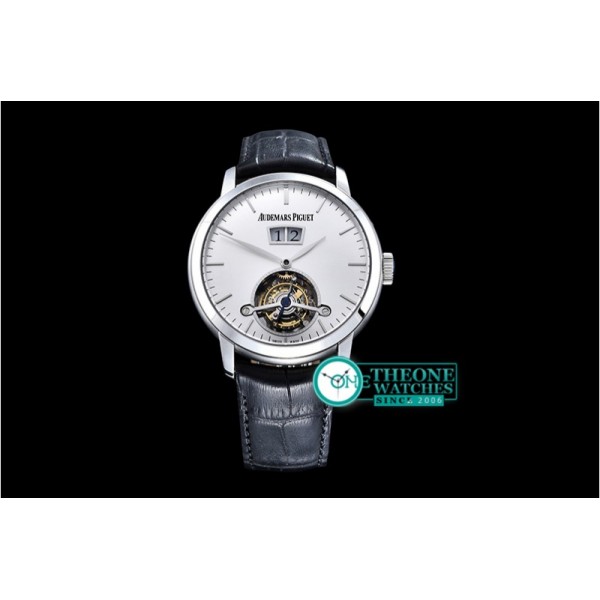 Audemars Piguet - AP Jules Tourbillon Grande Date SS/LE Wht - Tourbillon