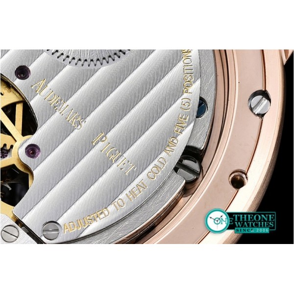 Audemars Piguet - AP Jules Tourbillon Grande Date RG/LE Wht - Tourbillon