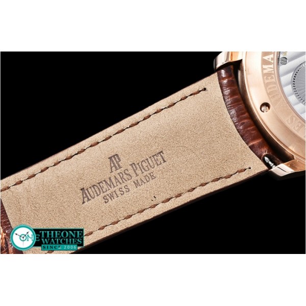 Audemars Piguet - AP Jules Tourbillon Grande Date RG/LE Wht - Tourbillon