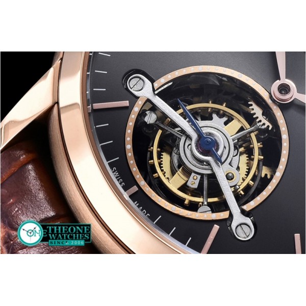 Audemars Piguet - AP Jules Tourbillon Grande Date RG/LE Blk - Tourbillon