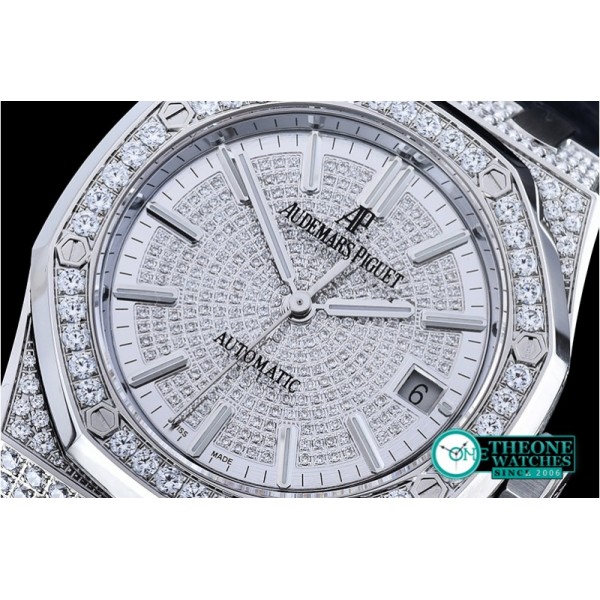 Audemars Piguet - Royal Oak Ref.15450 37mm Diams SS/LE White JF Mod A3120