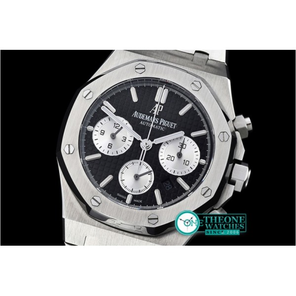 Audemars Piguet - Royal Oak Chronograph 26320ST SS/SS Blk/Wht JHF A7750