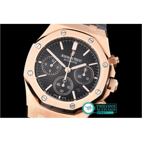 Audemars Piguet - Royal Oak Chronograph 26320ST RG/LE Black JHF A7750