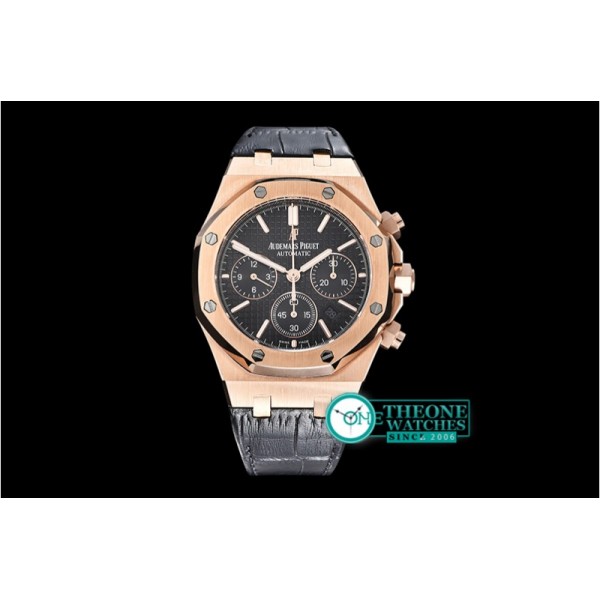 Audemars Piguet - Royal Oak Chronograph 26320ST RG/LE Black JHF A7750