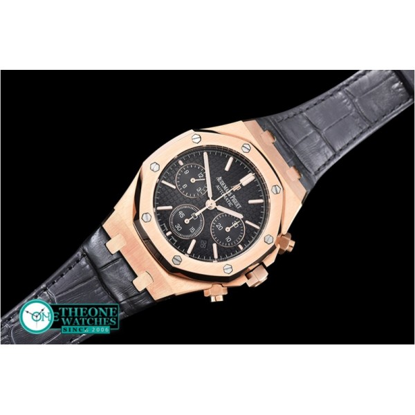 Audemars Piguet - Royal Oak Chronograph 26320ST RG/LE Black JHF A7750