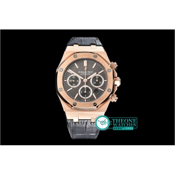 Audemars Piguet - Royal Oak Chronograph 26320ST RG/LE Grey/Blk JHF A7750