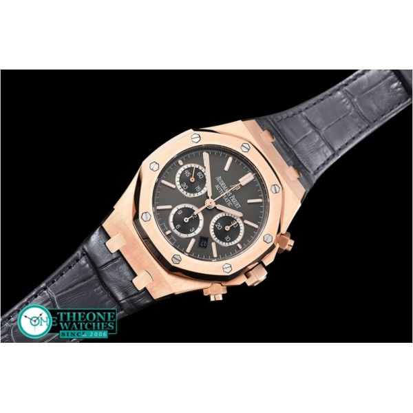 Audemars Piguet - Royal Oak Chronograph 26320ST RG/LE Grey/Blk JHF A7750