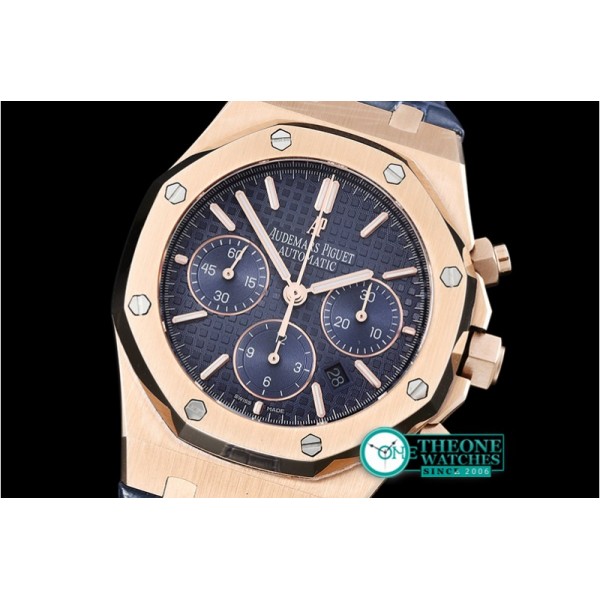 Audemars Piguet - Royal Oak Chronograph 26320ST RG/LE Blue JHF A7750