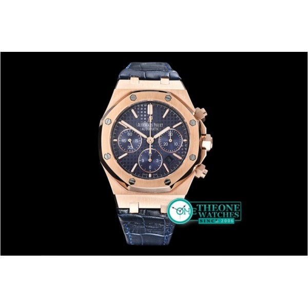 Audemars Piguet - Royal Oak Chronograph 26320ST RG/LE Blue JHF A7750