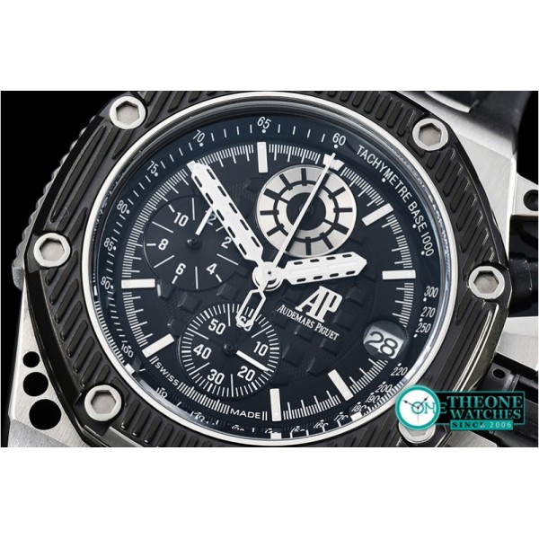 Audemars Piguet - Royal Oak Survivor SS/RU Black VK Quartz Chronograph