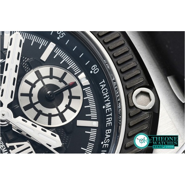 Audemars Piguet - Royal Oak Survivor SS/RU Black VK Quartz Chronograph