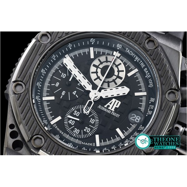 Audemars Piguet - Royal Oak Survivor PVD/RU Black VK Quartz Chronograph