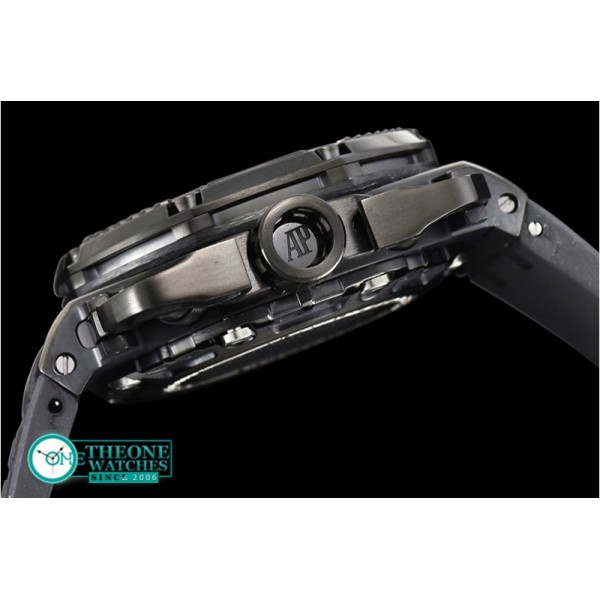 Audemars Piguet - Royal Oak Survivor PVD/RU Black VK Quartz Chronograph
