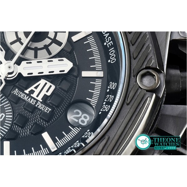 Audemars Piguet - Royal Oak Survivor PVD/RU Black VK Quartz Chronograph