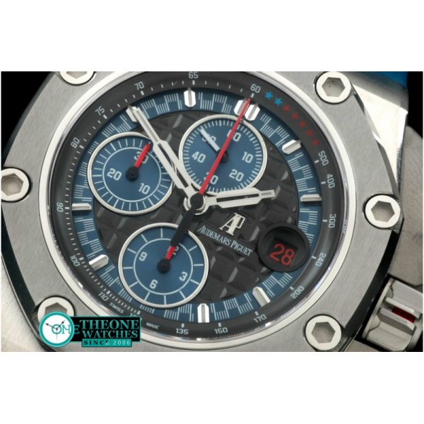 Audemars Piguet - 2011 Royal Oak Chronograph RG/LE Black A-7750 Sec@12